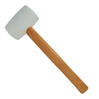 Marreta De Borracha Branca 40mm.