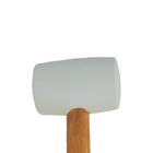 Marreta De Borracha Branca 40mm.