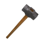 Marreta Premium Cabo E Cunha De Madeira Envernizado 3kg