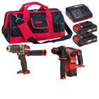 Martelete, furadeira/parafusadeira,bolsa e kit baterias einhe