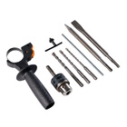 Martelete Combinado Wap com Maleta e Acessórios Sds Plus 3J 900W 220V