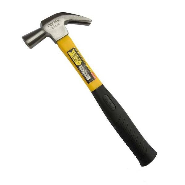 Martelo Aço Cabo De Fibra, Empunhadura Emborrachada 27mm