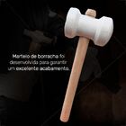 Martelo Borracha 60mm Branco Famastil