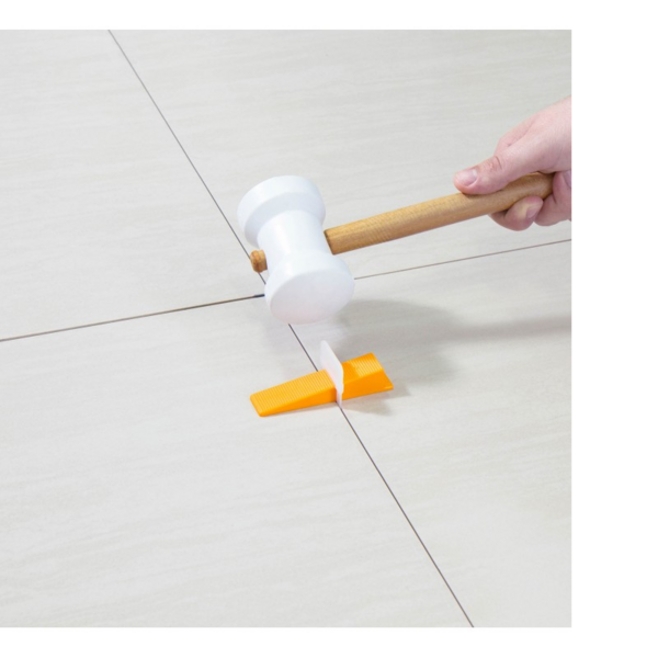 Martelo Borracha Branco 60mm - Cortag