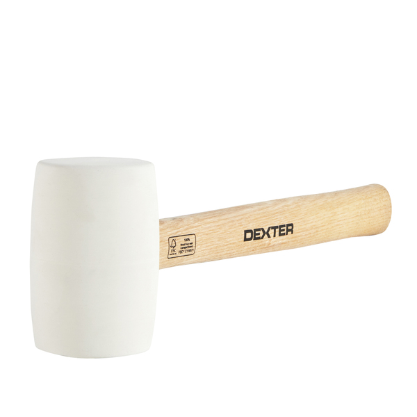 Martelo Borracha Cabo de Madeira 26cm Dexter | Leroy Merlin