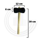 Martelo De Borracha 60mm