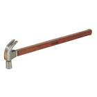 Martelo de Unha Aço Polido 29mm Cabo de Madeira Naval Monfort