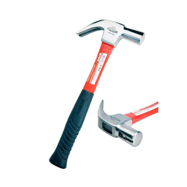 Martelo Magnético Cabo De Fibra De Vidro - Mister, Tamanho: 2