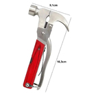 Martelo Multifunção Canivete Alicate Serra Abridor Garrafa Cb