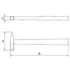 Martelo Pena Tramontina 2000 Gr - 40440012 40440012