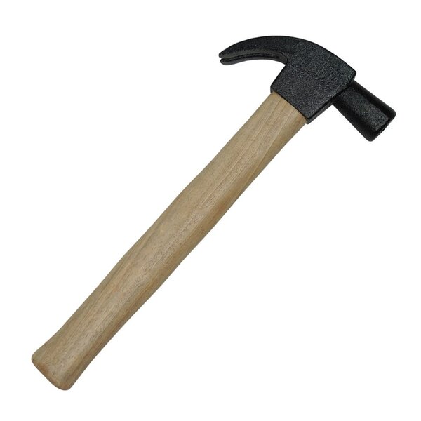 Martelo Unha Ap 27mm Com Cabo De Madeira