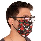 Máscara De Proteção Dupla Estampa Caveira 100% Algodão - Únic