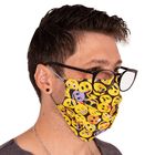 Máscara De Proteção Emojis Dupla Reutilizável 100% Algodão -