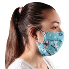 Máscara De Proteção Para Dentista Dupla Lavável 100% Algodão