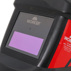 Máscara de Solda com Visor de Auto Escurecimento WK71 Worker