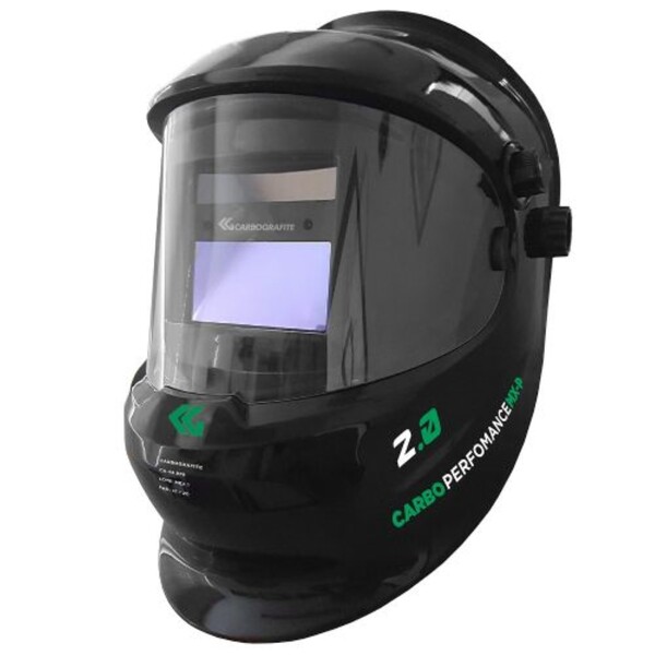 Máscara de Solda Visor com Autoescurecimento Carbo Performance MX-P Carbografite