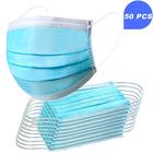 Mascara Descartável 3 Camadas Certificado Europeu 50 Peças