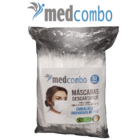 Mascara Descartável Embaladas Saquinho Individualmente 50 Uni