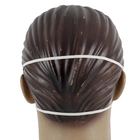 Máscara Descartável PFF2(S) com Válvula para Proteção Respiratória Carbografite