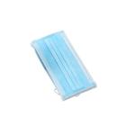 Máscara Descartável Tripla Com Elástico E Clip Nasal Azul - 5