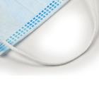 Máscara Descartável Tripla Com Elástico E Clip Nasal Azul - 5