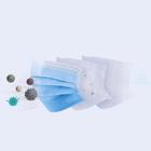 Máscara Descartável Tripla Com Elástico E Clip Nasal Azul - 5
