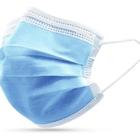 Máscara Descartável Tripla Com Elástico E Clip Nasal Azul - 5