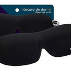 Mascara Dormir Tapa Olho Super Confortavel Nap Preto