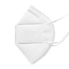 Máscara Kn95 / Pff2 / N95 Adulto Branca - Pacote 10 Unidades