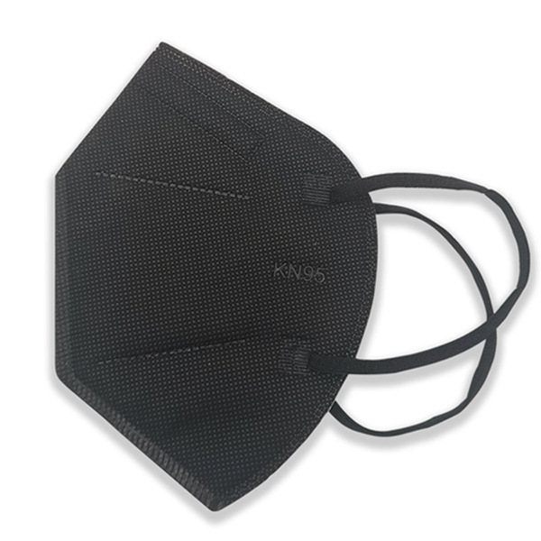 Máscara Kn95 Adulto Preta - Caixa 50 Unidades