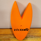 Máscara Madeira Zé Crente M Ilha do Ferro - Laranja/Preta