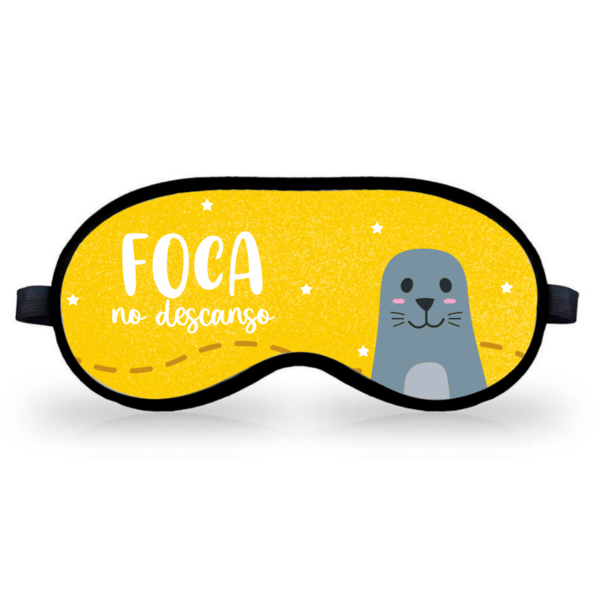 Mascara Para Dormir Tapa Olhos Foca No Descanso