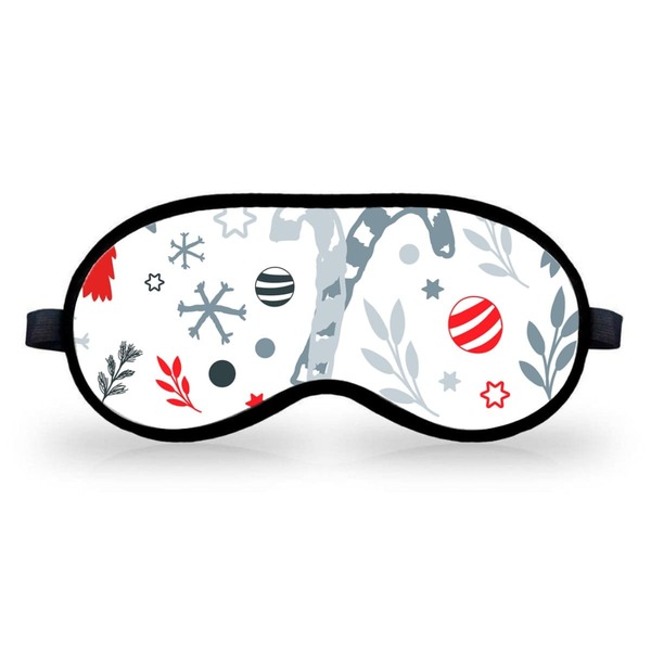 Máscara Para Dormir Tapa Olhos Natal