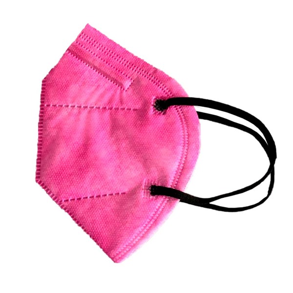 Máscara Pff2 / N95 / Kn95 Adulto Pink - Pacote 50 Unidades