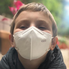 Máscara Pff2/n95 Infantil Branca - 50 Unidades