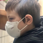 Máscara Pff2/n95 Infantil Branca - 50 Unidades