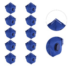 Máscara PPF2 c/ Válvula 10un Azul