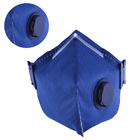 Máscara PPF2 c/ Válvula 10un Azul