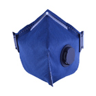 Máscara PPF2 c/ Válvula 10un Azul