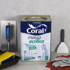 Massa Acrílica 25 Kg Coral