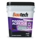 Massa Acrilica 25kg Bautech