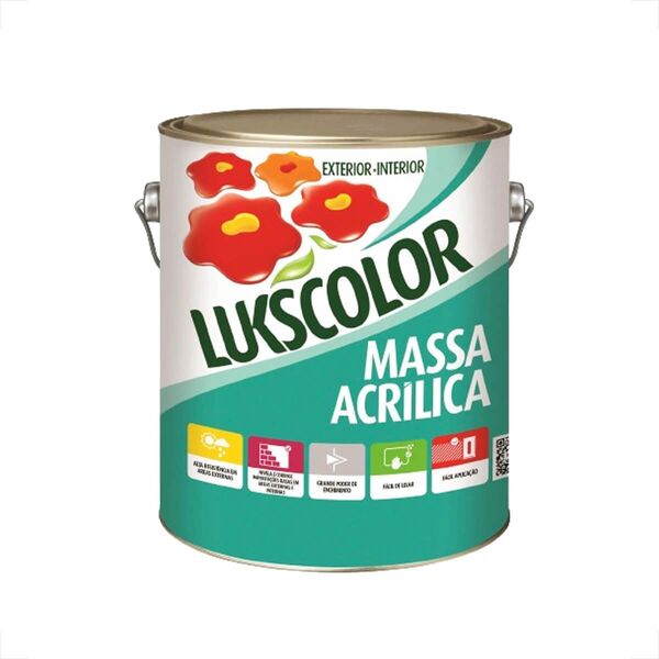 Massa Acrilica Lukscolor 5.6kg