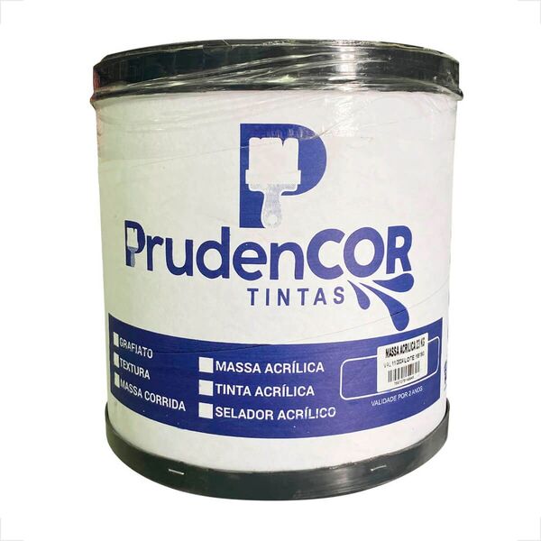 Massa Acrilica Prudencor Barrica 23kg Fl Massa Acrilica Prude