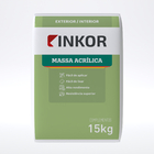 Massa Acrlica Lavvel Tintas e Complementos Branca 15Kg Inkor