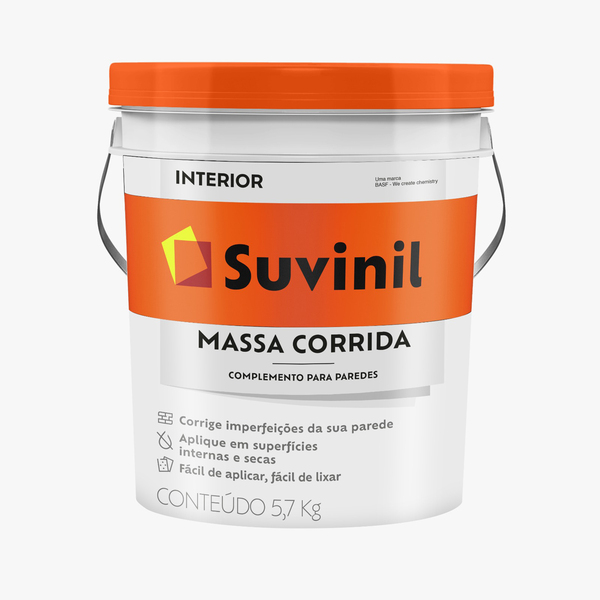 Massa Corrida 5,7Kg Suvinil