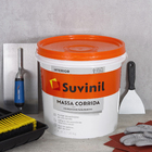 Massa Corrida Complemento para Paredes Branca Balde 25kg Suvinil