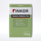 Massa Corrida PVA Lavvel Tintas e Complementos Branca 15Kg Inkor