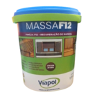 Massa F12 Calafetar Correção Madeira Viapol 1,65kg Div Cores