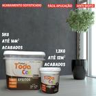 Massa Para Efeito Cimento Queimado 1,2kg Cores Escuras - Safi