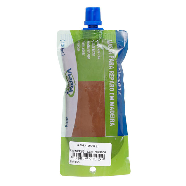 Massa para Madeira Viapol MF-12 Jatobá 200g